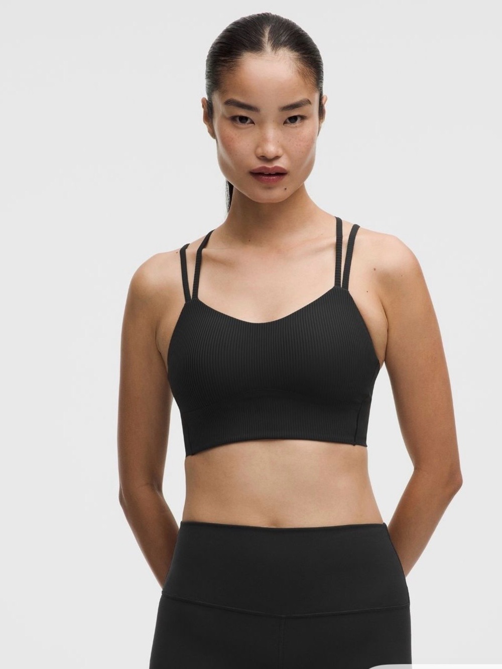 Lululemon Like A Cloud Ribbed Longline Bra